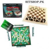 2in1 Scrabble And Chess Game